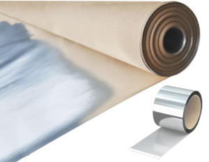 Folia Aluminiowa Do Sauny Izolacja 15m2 + Taśma