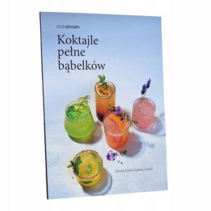 książka SodaStream "Koktajle pełne bąbelków