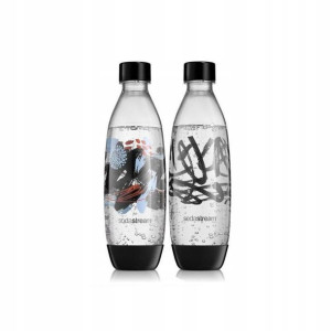 butelki SodaStream Fuse 2x1L czarne do zmywarki