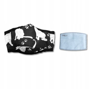 Maska antysmogowa Ozone Casual N95 koty S-XL