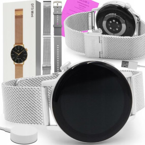 Smartwatch Zegarek Damski Modern Design 2 Paski Xl
