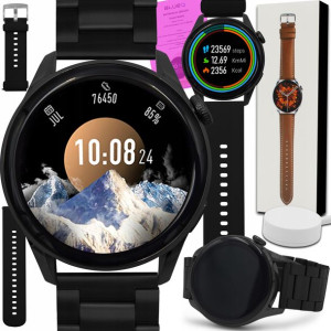 SMARTWATCH Zegarek SMARTBAND Męski 9w1 EXCLUSIVE