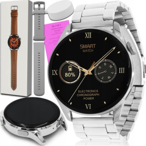 SMARTWATCH Zegarek SMARTBAND Męski LUKSUS ELEGANT