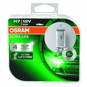 Żarówki H7 Osram Ultra Life 55w Extra Lifetime