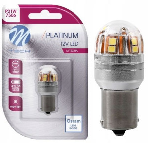 Żarówka P21W Osram LED 15x2835 SMD biała canbus