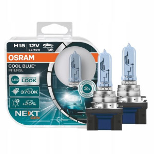 Żarówki H15 Osram Cool Blue Intense Extra White