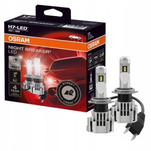 Zestaw Osram Żarówki H7 Led Night Breaker 6000k