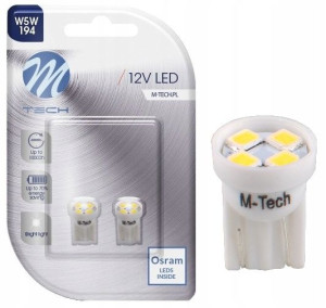 Żarówki W5w Led T10 4xsmd 2835 Dioda Led Biała