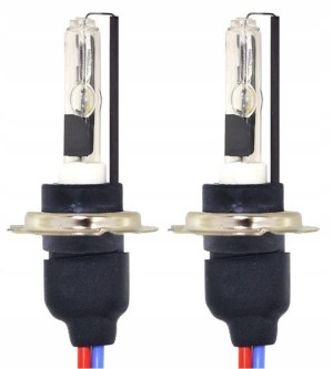Żarówki H7r Xenon 6000k Żarnik Metalowy Kołnierz