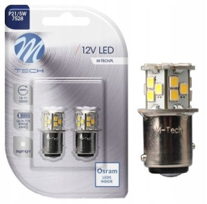 Żarówka P21/5w Led Osram Biała M-tech 21xsmd