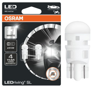 Żarówki W5w Led Osram 12v 6000k Biała Cool White