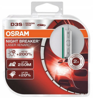 Xenon D3s Osram Night Breaker Laser 200% Ksenon