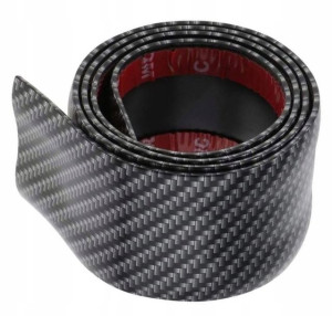 Nakładka Gumowa Listwa Ozdobna Carbon 120 X 3 Cm