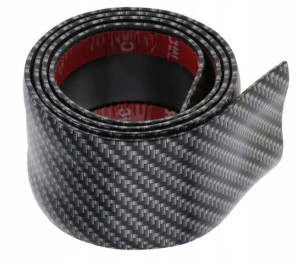 Nakładka Gumowa Listwa Ozdobna Carbon 120 X 5 Cm