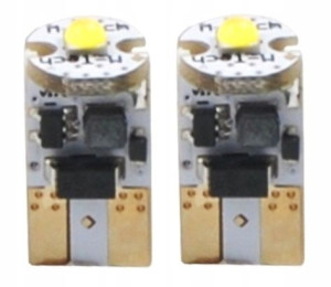 2x Żarówka W5w T10 M-tech Led Osram 1xhp Biała