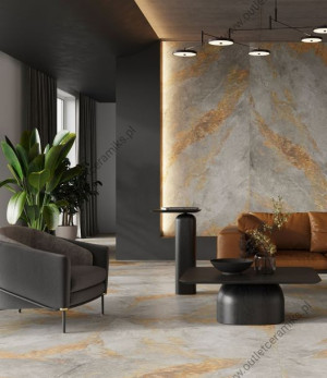 Auric light grey płytki podłogowe,ścienne 120x60 gat.1 Cerrad