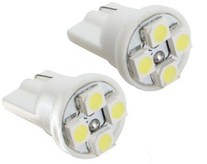 2x Postojówki W5w 4 Smd Led T10 Diody Vertex Kpl!