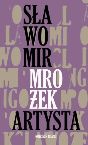 Artysta Mrożek Sławomir Książka Noir Sur Blanc