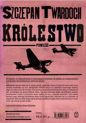 Królestwo Wyd 2022 Twardoch Szczepan Książka