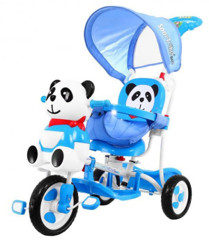 Spor-Trike Rowerek 3-kołowy PANDA niebieski