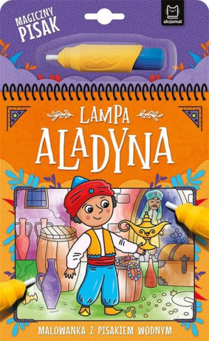 Lampa Aladyna Malowanka Z Pisakiem Wodnym Książka