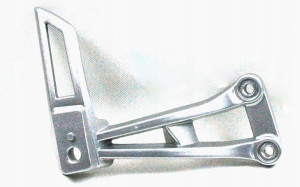Wspornik tylnego podnóżka prawy do motocykla Blade
