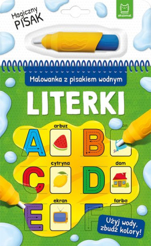 Malowanka Z Pisakiem Wodnym Literki Książka