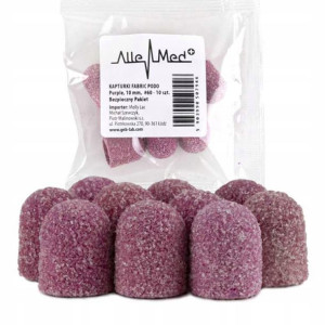 10x KAPTUREK ścierny frez do pedicure 10mm #60