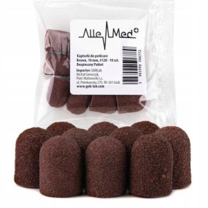 10x KAPTUREK ścierny frez do pedicure 10mm #120