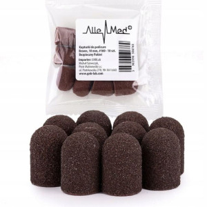 10x KAPTUREK ścierny frez do pedicure 10mm #100