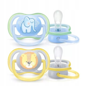 AVENT Smoczek Ultra Air 0-6M boy