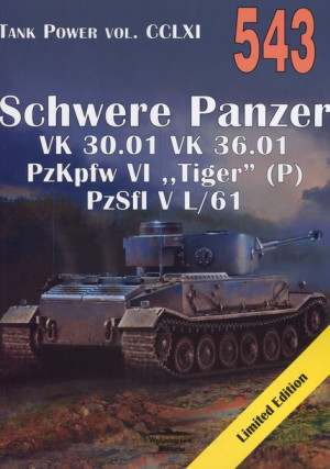 Nr 543 Schwere Panzer Ledwoch Janusz Książka