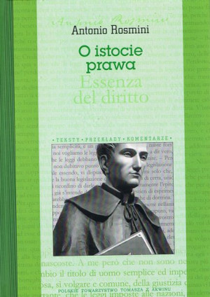 O Istocie Prawa Essenza Del Diritto Książka