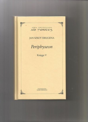 Periphyseon Księga V Szkot Eriugena Jan Książka