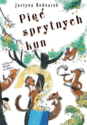 Pięć Sprytnych Kun Bednarek Justyna Książka