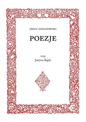 Poezje Guranowski Jerzy Książka Austeria