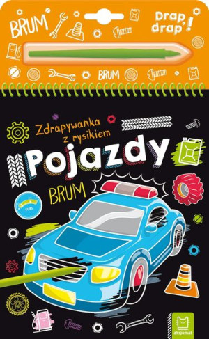 Pojazdy Zdrapywanka Z Rysikiem Książka