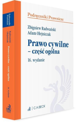 Prawo Cywilne Część Ogólna W 16 Książka C H Beck