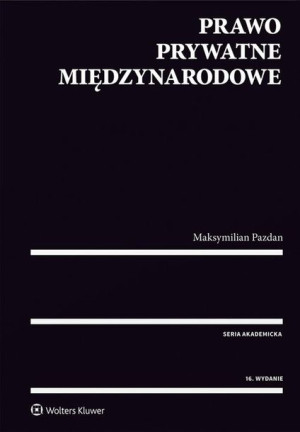 Prawo Prywatne Międzynarodowe Pazdan Maksymilian