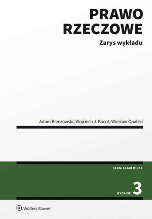 Prawo Rzeczowe Zarys Wykładu Wyd 3 Książka