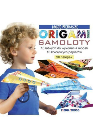 Samoloty Moje Pierwsze Origami Książka Siedmioróg