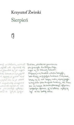 Sierpień Krzysztof Żwirski Książka Austeria