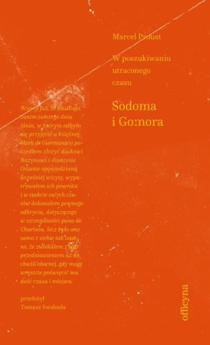 Sodoma I Gomora Proust Marcel Książka Officyna