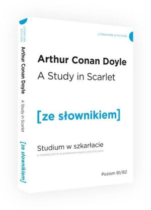 Studium W Szkarłacie Ze Słownikiem Książka