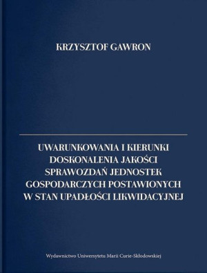 Uwarunkowania I Kierunki Doskonalenia Jakości Spra