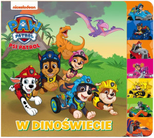 W Dinoświecie Książka Z Registrami Psi Patrol