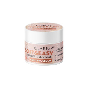 Claresa Żel budujący SOFT&EASY builder gel gold prosecco 12g