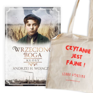 Wrzeciono Boga Kłosy Torba Gratis Książka