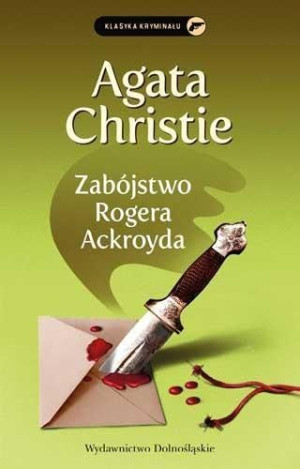 Zabójstwo Rogera Ackroyda Christie Agatha Książka