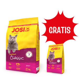 JOSERA JosiCat Classic Sterilised 10kg + 650g GRATIS!!!